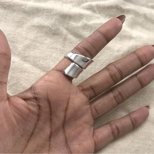 Vintage Silver Wrap Ring
